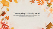 Thanksgiving PPT Background Template and Google Slides